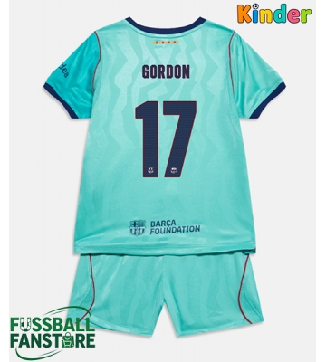 Barcelona Anthony Gordon #17 Replik 3rd trikot Kinder 2026-27 Kurzarm (+ Kurze Hosen)